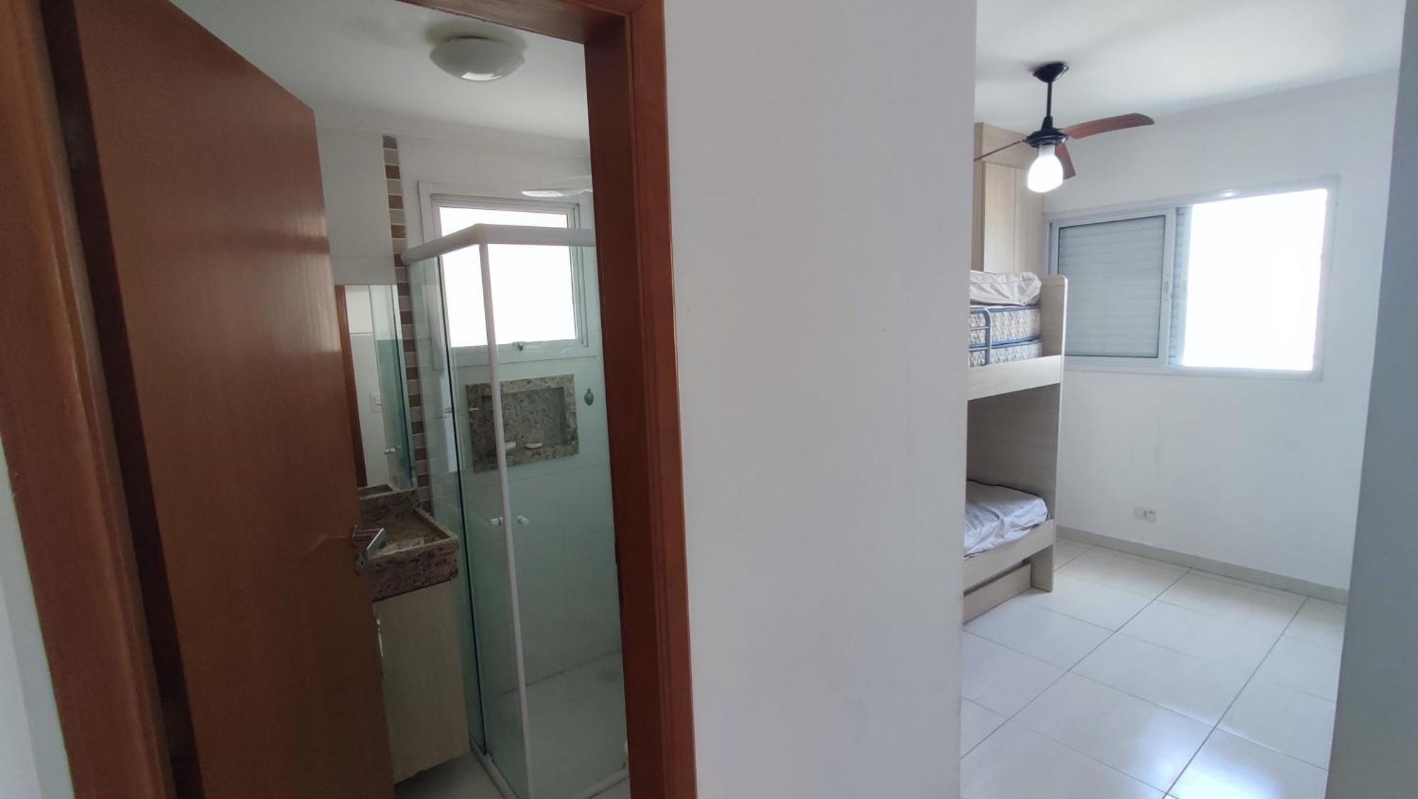 Apartamento Praia Grande Aviacao - 30 Mts Da Praia Exterior foto